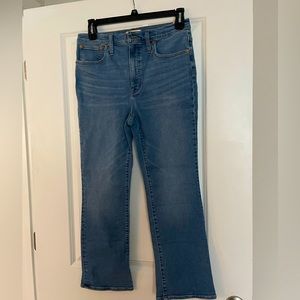 New w/ Tags!! Madewell Cali Denim Boot Jeans in Torrance Wash